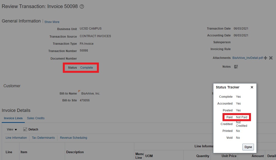 Budget & Finance Knowledge Base - How to Check Outstanding Invoices ...