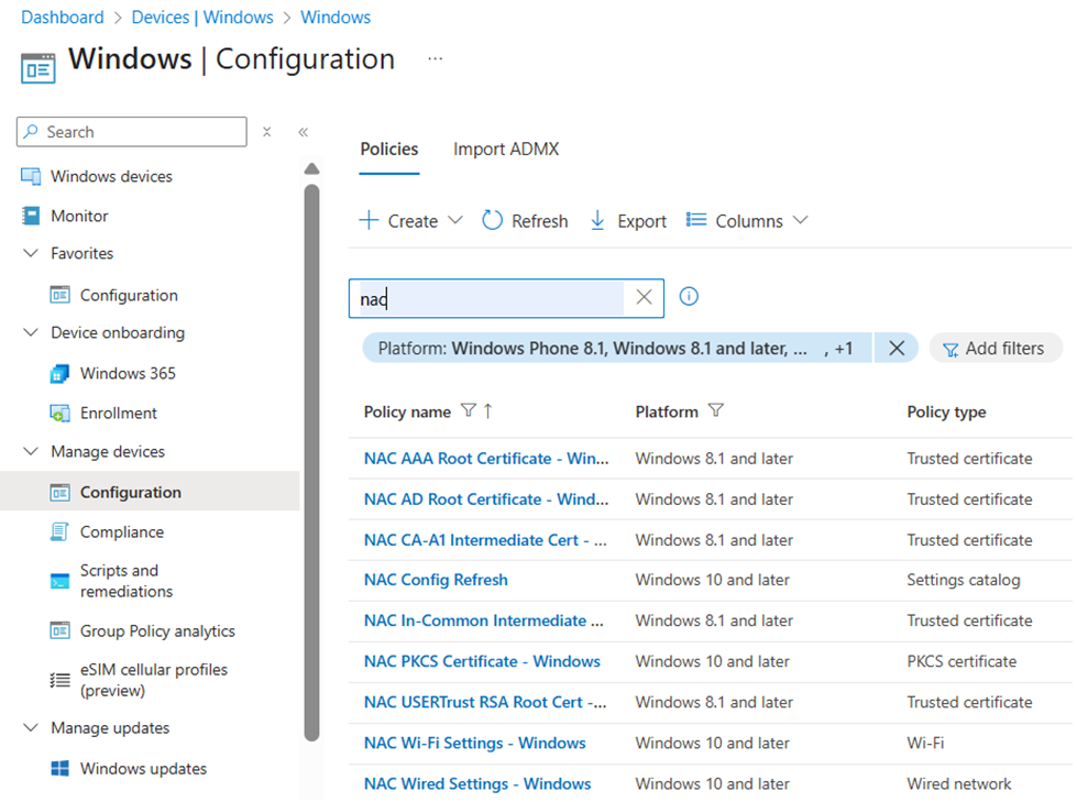 IT Services - Intune Admin Guide for IT Teams - Old IT Service Hub