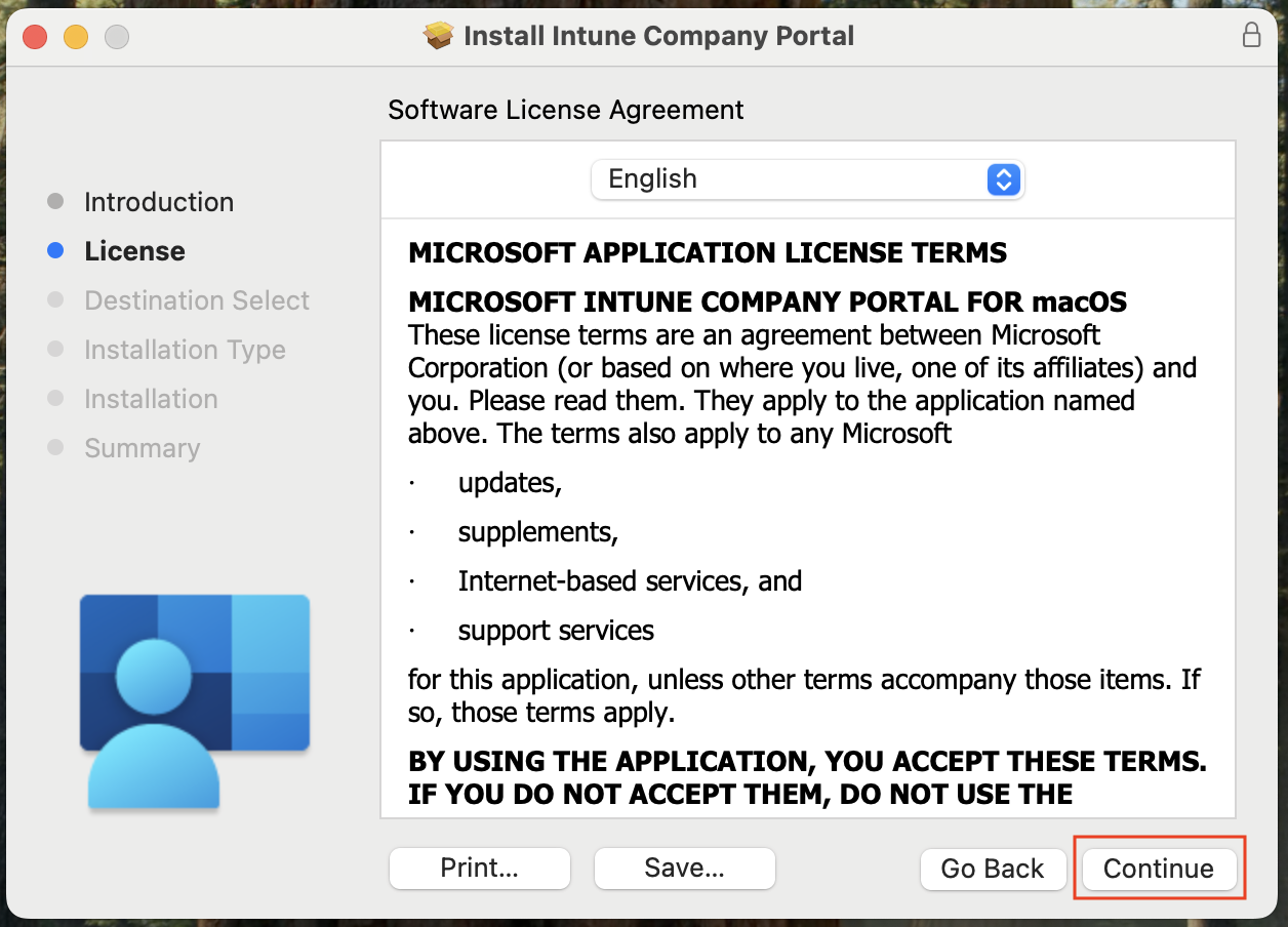IT Services - Intune Installation Guide: Mac - Information Technology