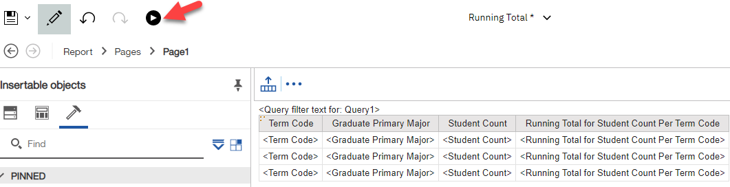 IT Services - Cognos: How to Create a Running Total - Information ...