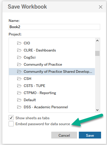 Tableau web screenshot